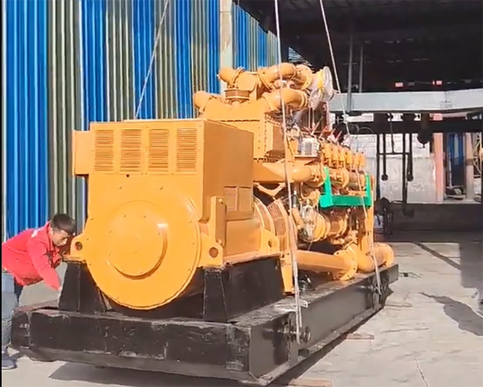 祝賀山東綠環9臺600KW瓦斯發電機組銷往貴州